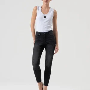 Jeans slim push up in denim black