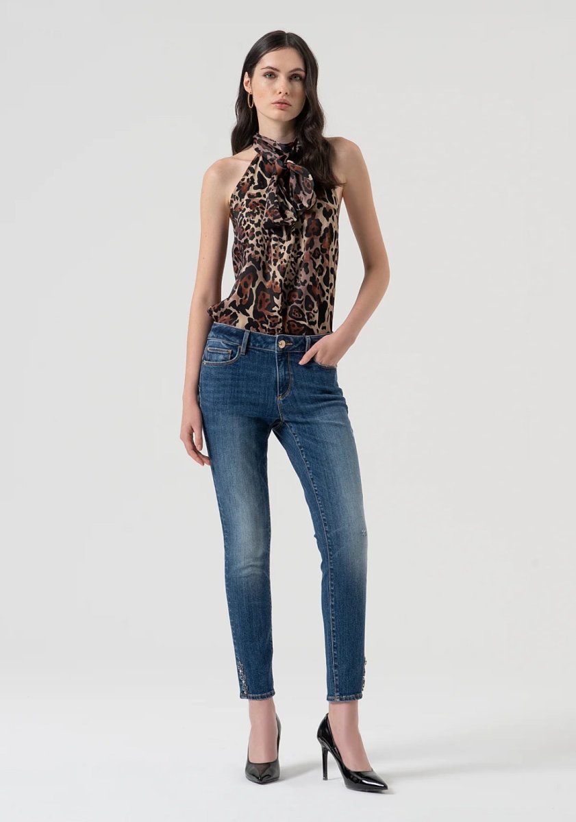Jeans Slim Effetto Push Up - immagine 2