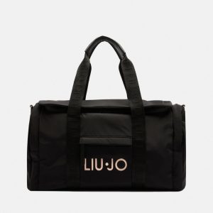 Borsone in nylon con logo