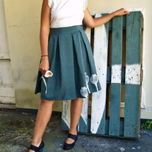 Gonna Esmeralda Papaveri e papere