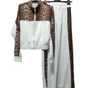 Completo tuta felpa&pantapalazzo 95% cotone animalier!