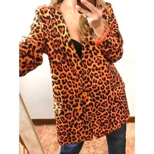 Blazer over squadrato animalier!