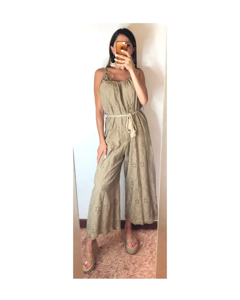 Tuta 100% cotone in pizzo sangallo! - immagine 2
