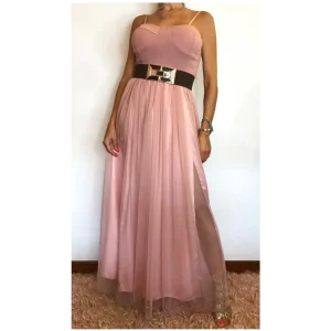 Vestito lungo in tulle, CIPRIA