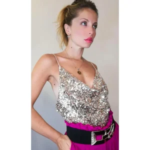 Sottogiacca paillettes, ORO!