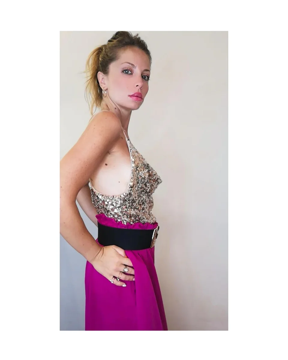 Sottogiacca paillettes, ORO! - immagine 3
