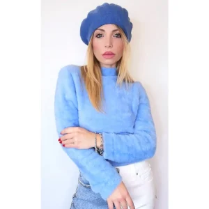 Maglione mezzo collo peluche!