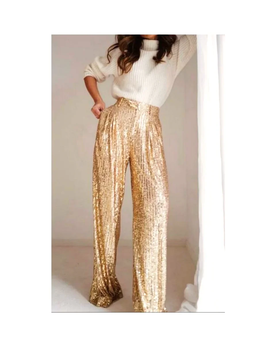 Pantapalazzo full paillettes!