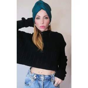 Maglione simil BOB, treccine NERO!