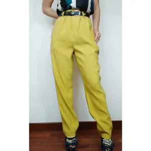 Pantalone 85% viscosa a sigaretta con elastico in vita!