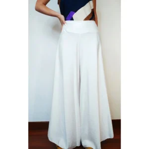 PantaFarfalla 85% viscosa, BIANCO!