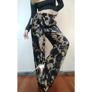 Pantapalazzo jogger in vellutino con spacchetto!