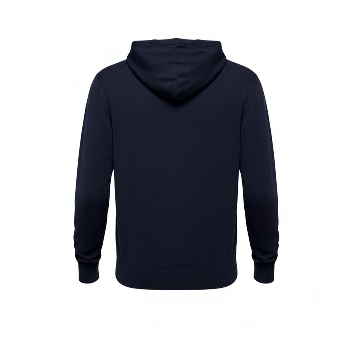 FELPA CON CAPPUCCIO BLU - immagine 3
