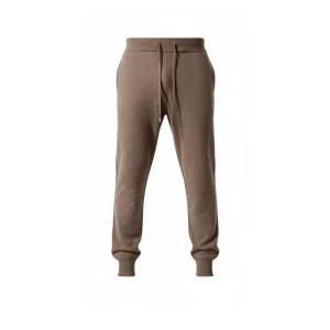 JOGGER IN MAGLIA TAUPE