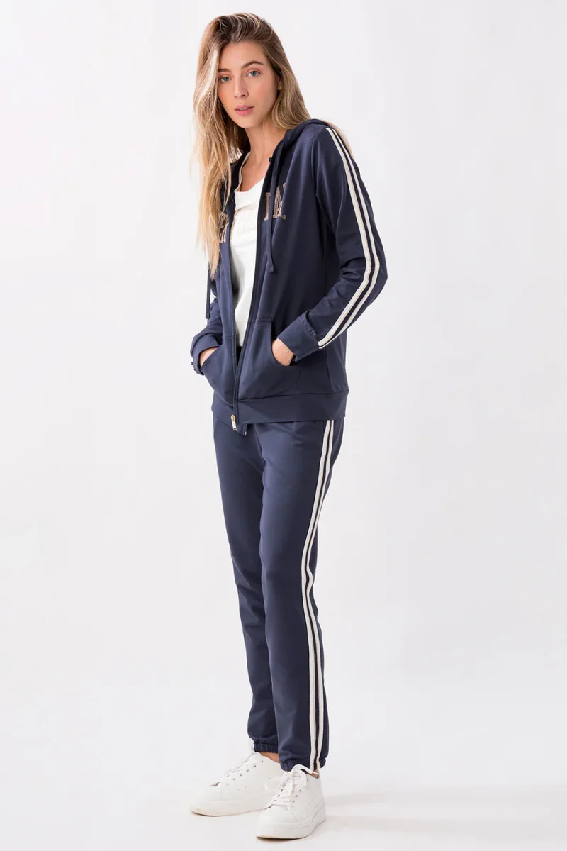TUTA FLASHBACK IN FELPA STRETCH - immagine 3
