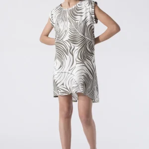 ABITO CORTO WANDERLUST CON GRAFICA ALL OVER