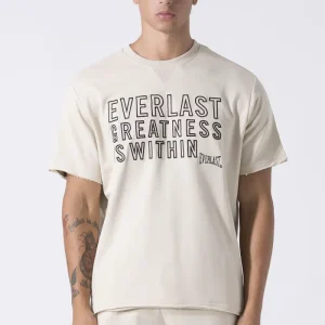 NEUTRALS FELPA A MANICHE CORTE