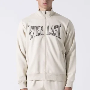 NEUTRALS FELPA FULL ZIP CON TAPE TRICOLORE