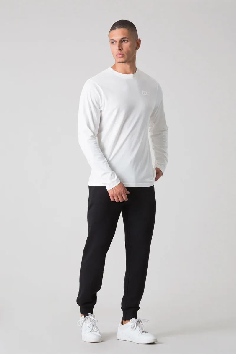 BASIC T-SHIRT A MANICHE LUNGHE - immagine 4