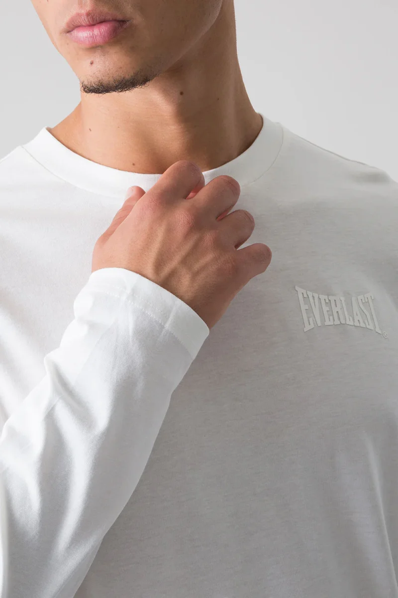 BASIC T-SHIRT A MANICHE LUNGHE - immagine 5