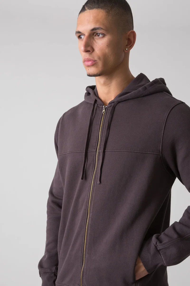 SUNFADED GIACCA FULL ZIP CON CAPPUCCIO - immagine 6