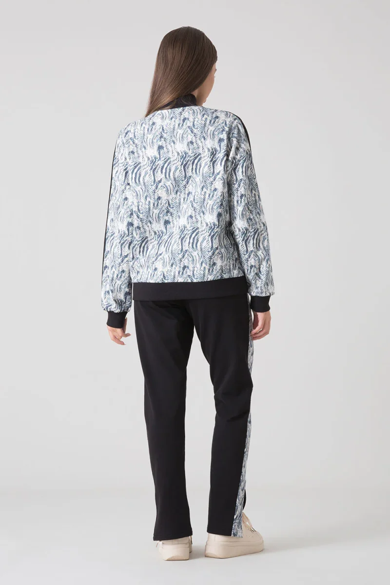 STAY WILD GIACCA FULL ZIP ALL OVER - immagine 3