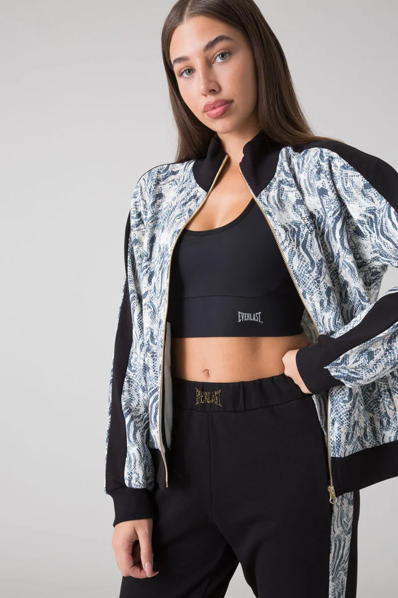 STAY WILD GIACCA FULL ZIP ALL OVER - immagine 5