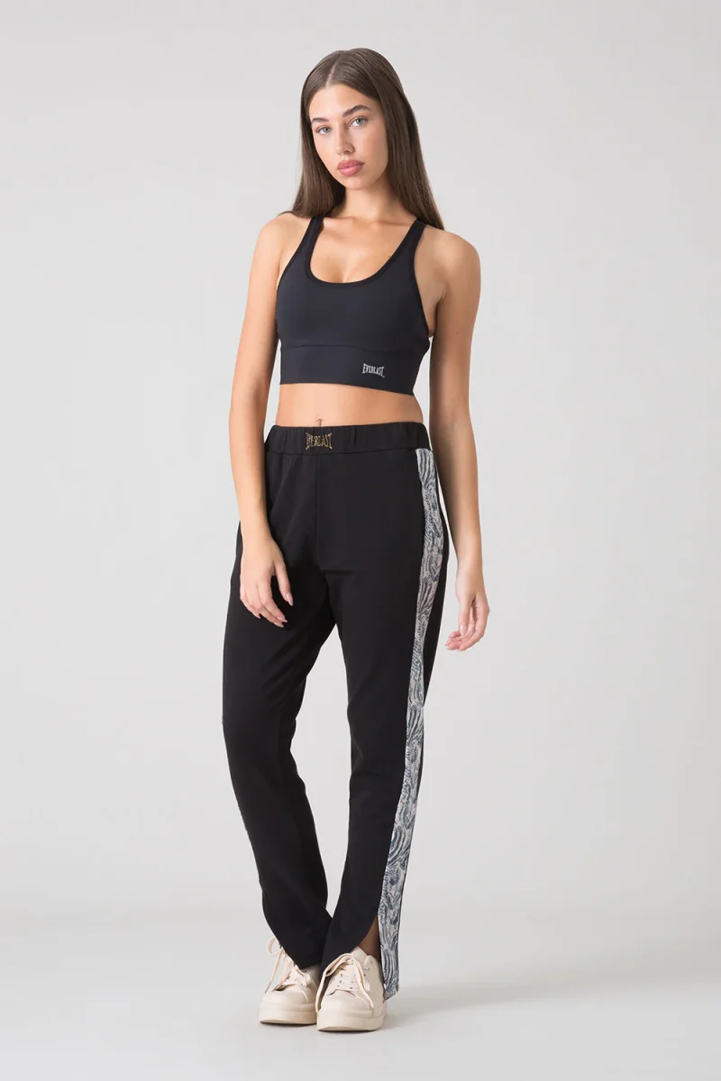 STAY WILD PANTALONE CON INSERTI LATERALI