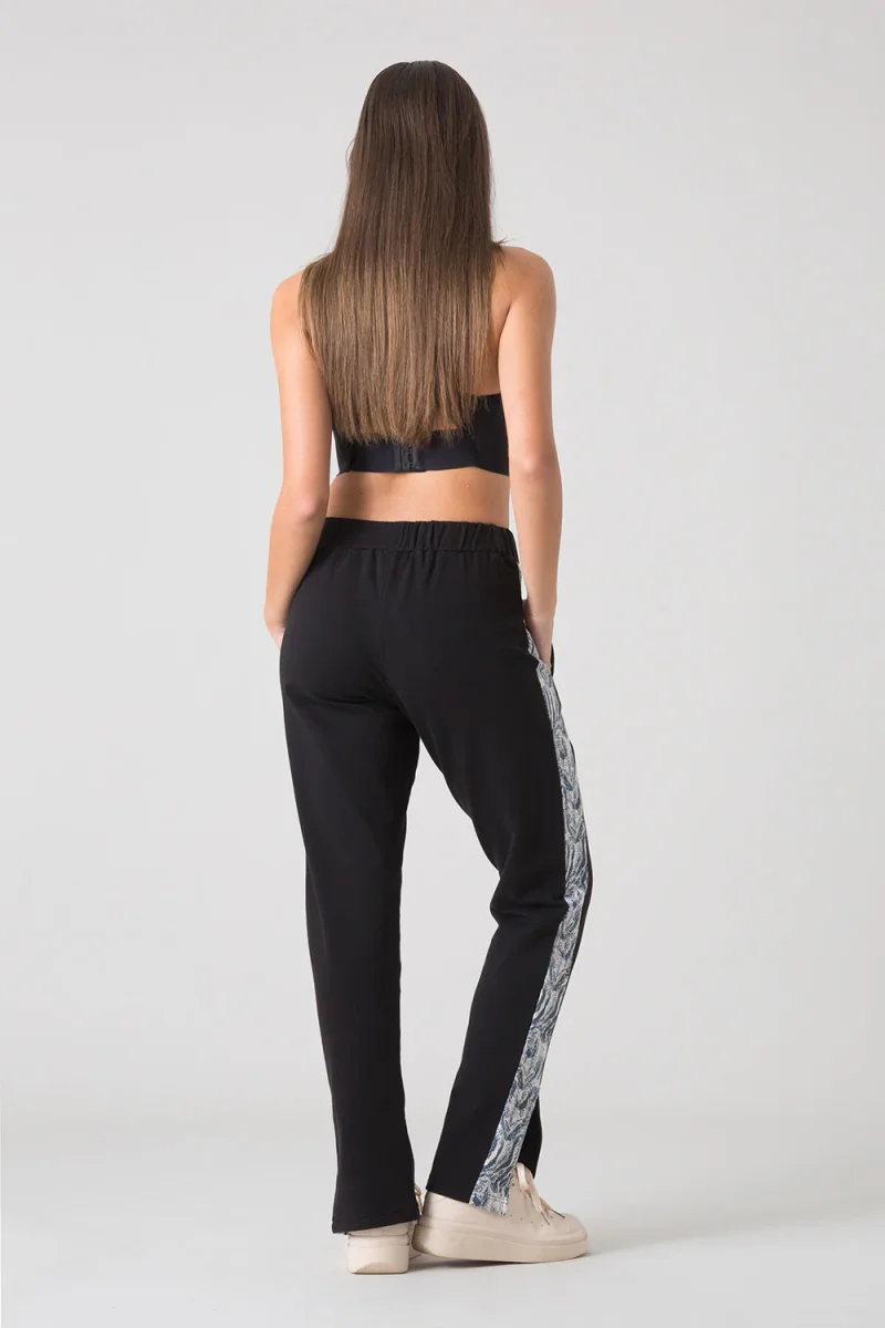 STAY WILD PANTALONE CON INSERTI LATERALI - immagine 3