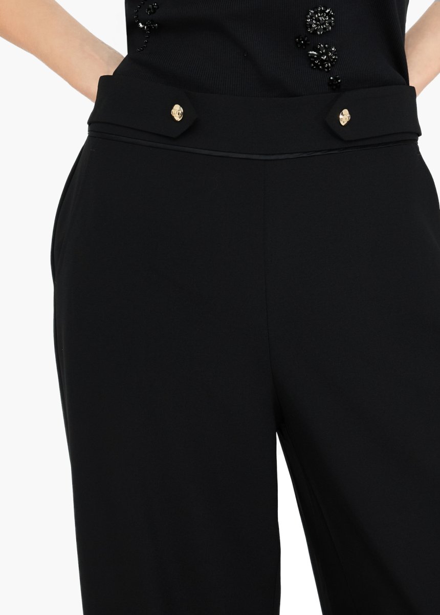 Pantaloni in cady crêpe - immagine 6