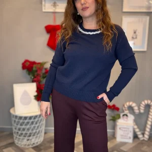 Maglioncino collo Diamonds