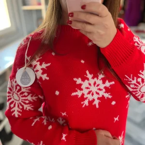 Maglione fiocchi di neve