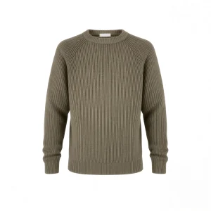 MAGLIONE GIROCOLLO TAUPE