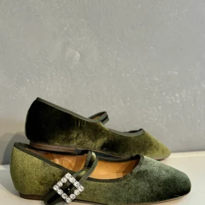 Mary Jane verde oliva