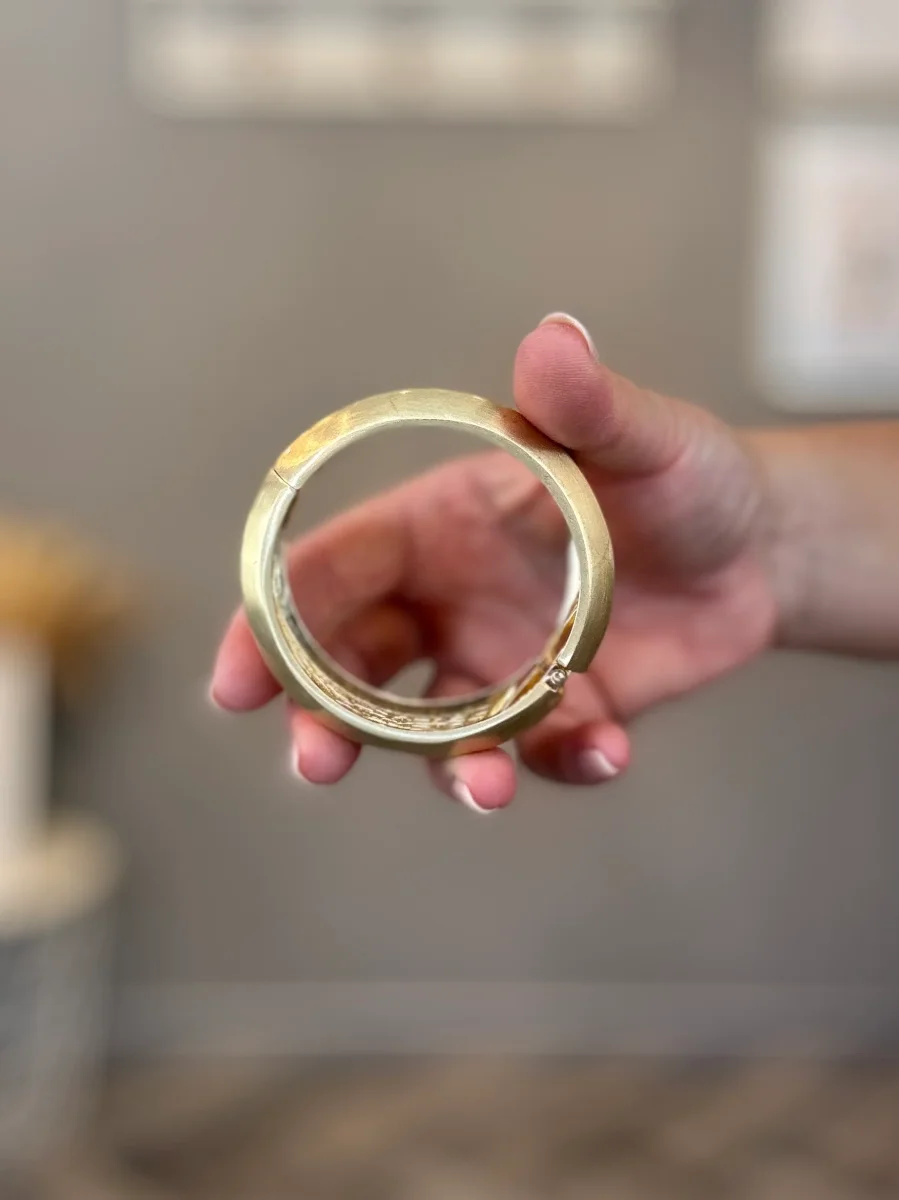 Bracciale oro satinato - immagine 6