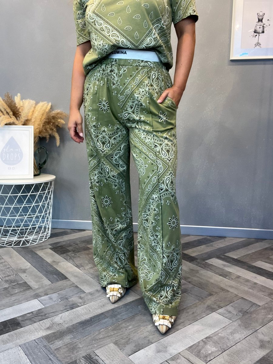Lumina pantaloni paisley bandana - immagine 3