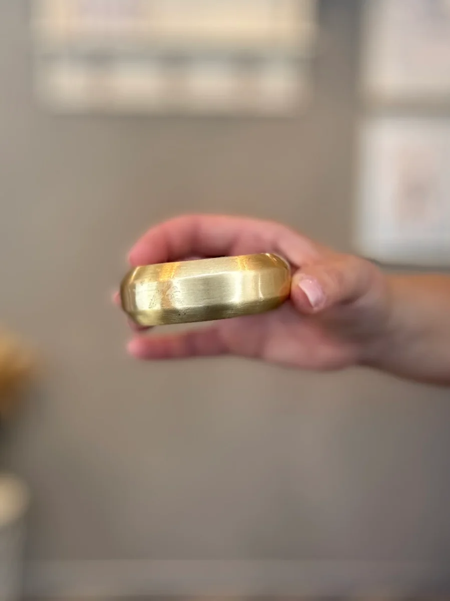 Bracciale oro satinato - immagine 3