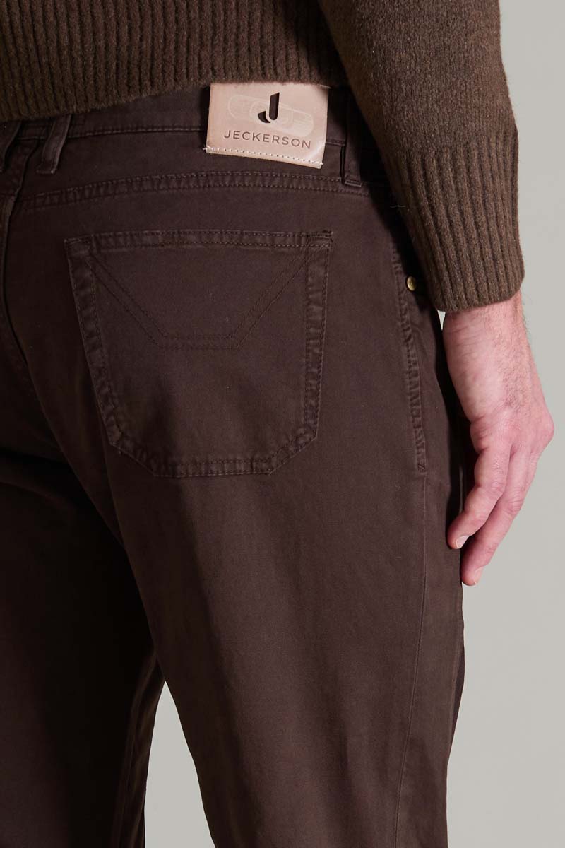 Pantalone JOHN – Cotone Toppa Alcantara® Slim - immagine 6