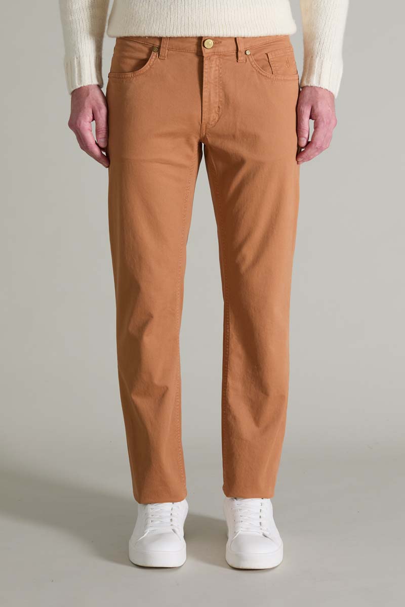 Pantalone JORDAN – Cotone Slim Fit - immagine 2