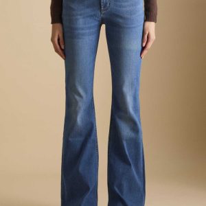 Pantalone JENNIFER – Denim Flared Fit