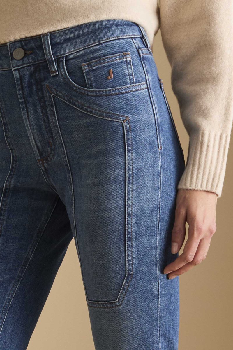 Pantalone JAYLIN – Denim Toppa Slim Fit - immagine 4