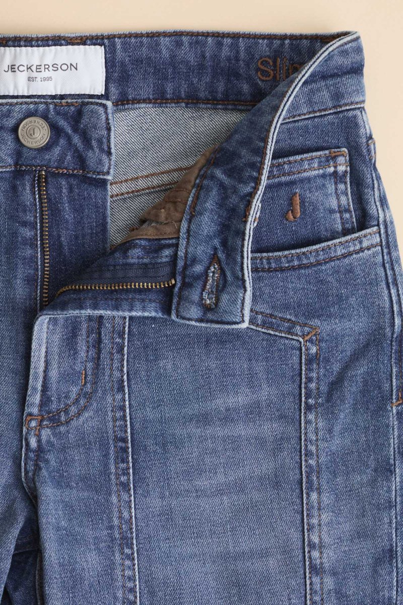 Pantalone JAYLIN – Denim Toppa Slim Fit - immagine 8