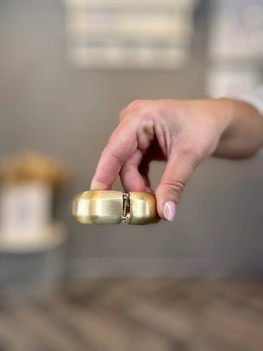 Bracciale oro satinato - immagine 5