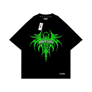 Boxy fit shirt 100% Cotone Acid Dragonfly