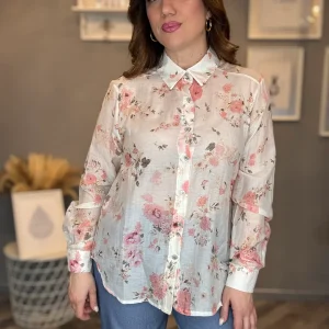 Camicia Bloom rosa