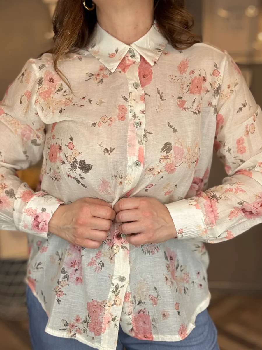 Camicia Bloom rosa - immagine 8