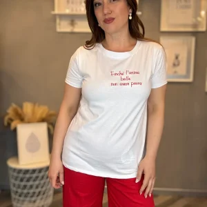 T-shirt Finché l’anima balla rosso