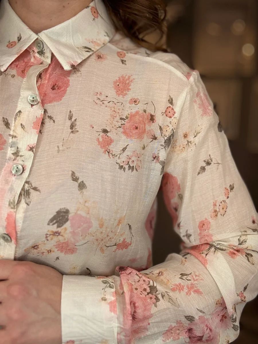 Camicia Bloom rosa - immagine 7