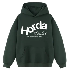 Felpa Boxy Fit 380g Cotone Premium – HORDA Studios Heavyweight Made in Italy