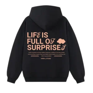 Felpa Boxy Fit 380g Cotone Premium – Life is Full Streetwear Made in Italy